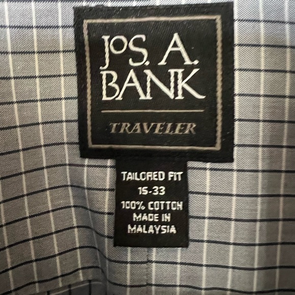 Jos A Bank mens button down shirt. No tags, but this has never been worn. - Picture 3 of 5